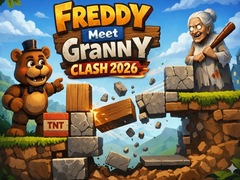 Mchezo Freddy Meet Granny Clash 2026