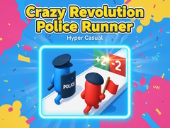 Mchezo Crazy Revolution Police Runner : Hyper Casual