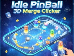 Mchezo Idle PinBall: 3D Merge Clicker
