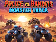 Mchezo Police vs Bandits: Monster Truck