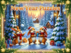 Mchezo New Year Puzzles