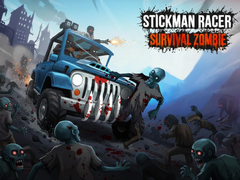 Mchezo Stickman Racer Survival Zombie