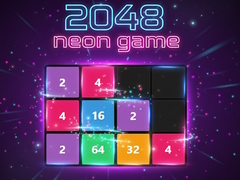 Mchezo 2048 neon game