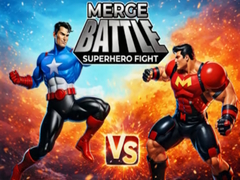 Mchezo Merge Battle Superhero Fight