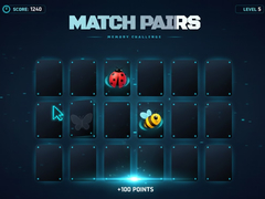 Mchezo Match Pairs Memory Challenge