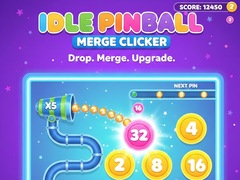 Mchezo Idle PinBall Merge Clicker