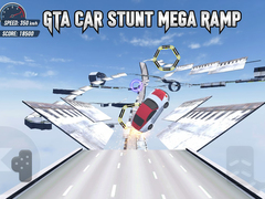 Mchezo GTA Car Stunt Mega Ramp