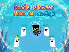 Mchezo Doodle Halloween Momo Cat : Sea Magic