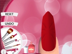 Mchezo Cute Nail Art Designs Game 3D