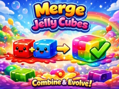 Mchezo Merge Jelly Cubes