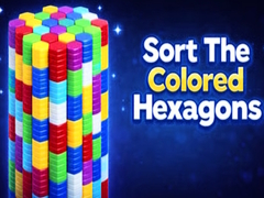 Mchezo Sort The Colored Hexagons