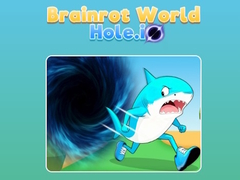 Mchezo Brainrot World Hole io