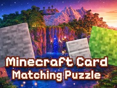 Mchezo Minecraft Card Matching Puzzle
