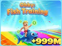 Mchezo Obby: Fish training