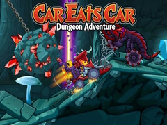 Mchezo Car Eats Car: Dungeon Adventure