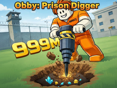 Mchezo Obby: Prison Digger