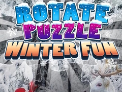 Mchezo Rotate Puzzle Winter Fun