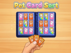 Mchezo Pet Card Sort