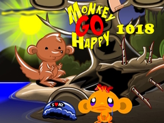 Mchezo Monkey Go Happy Stage 1018