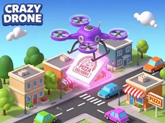 Mchezo Crazy Drone Pizza Delivery