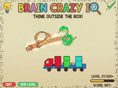 Mchezo Brain Crazy IQ 