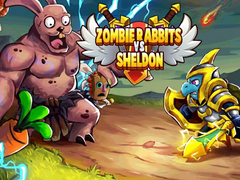 Mchezo Zombie Rabbits vs Sheldon