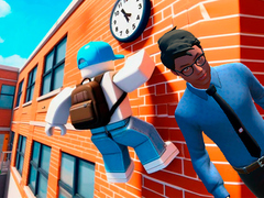 Mchezo School Escape: Obbie Run!