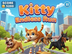 Mchezo Kitty Endless Run