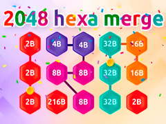 Mchezo 2048 Hex Chain Merge