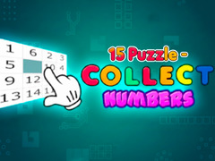 Mchezo 15 Puzzle - Collect numbers