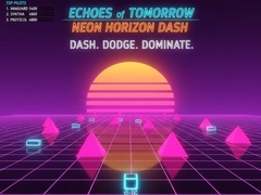 Mchezo Echoes of Tomorrow: Neon Horizon Dash