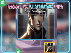 Mchezo Kawaii Levi Slider Block Blitz