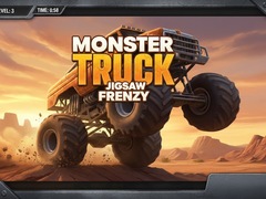Mchezo Monster Truck Jigsaw Frenzy