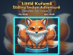 Mchezo Little Kurama Sliding Image Adventure