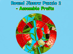 Mchezo Round jigsaw Puzzle 2 - Assemble Fruits