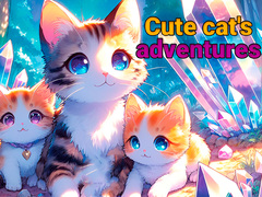 Mchezo Cute cat's adventures