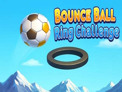 Mchezo Bounce Ball Ring Challenge