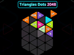 Mchezo Triangles Dots 2048