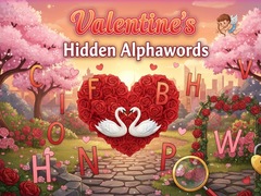 Mchezo Valentines Hidden Alphawords