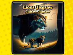 Mchezo Lions Jigsaw Jigsaw