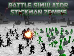Mchezo Battle Simulator Stickman Zombie