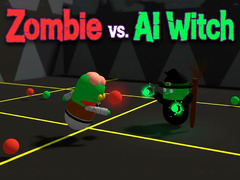 Mchezo Zombie vs. AI Witch