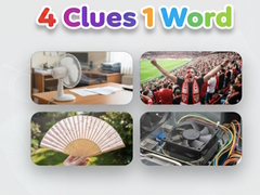 Mchezo 4 Clues 1 Word
