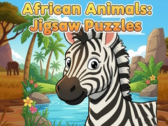 Mchezo African Animals: Jigsaw Puzzles