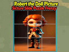Mchezo Robert the Doll Picture Slide Puzzle Frenzy