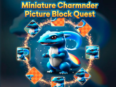 Mchezo Miniature Charmander Picture Block Quest