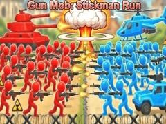 Mchezo Gun Mob: Stickman Run