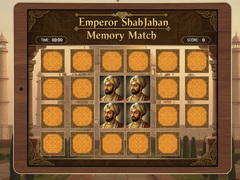 Mchezo Emperor Shah Jahan Memory Match