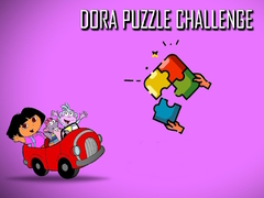 Mchezo Dora Puzzle Challenge