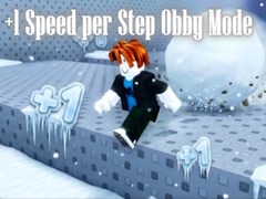 Mchezo +1 Speed per Step Obby Mode